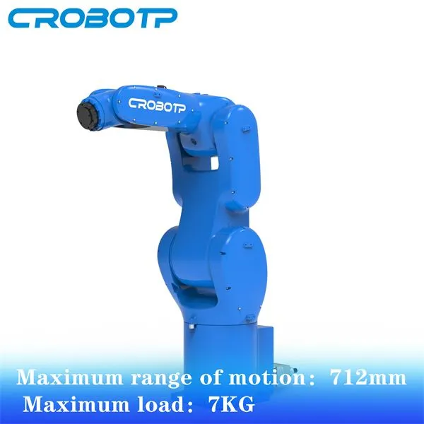 Crobotp 7kg Payload Small 6 Axis Industrial Robot For Handling